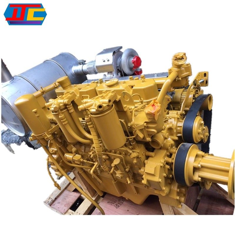Yellow Color C.A.T 320 Engine Steel Material For S6K Excavator