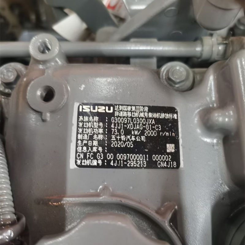 ISUZU Excavator Engine 4JJ1-XDJAG-01-C3 For Industrial AppliC.A.Tion