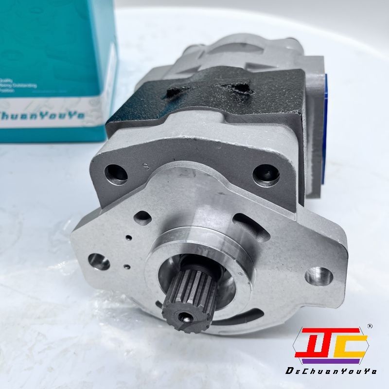 Komatsu PC78US-6 Excavator Hydraulic Gear Pump 708-3T-04610 Two Gears Meshing
