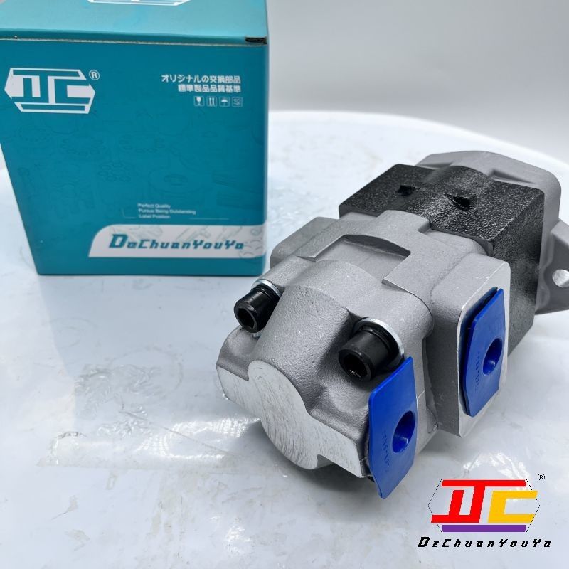 Komatsu PC78US-6 Excavator Hydraulic Gear Pump 708-3T-04610 Two Gears Meshing