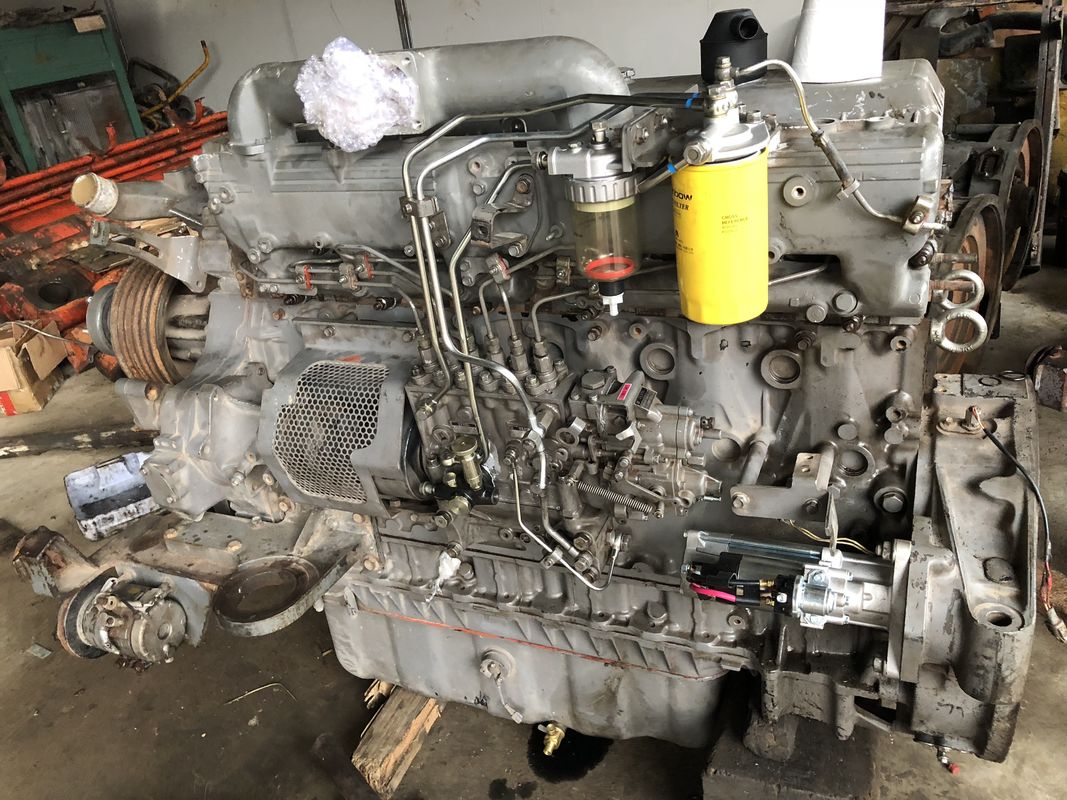 4 Stroke Isuzu 6WG1 Engine Assy 110-127 Water-Cooled Apply To Excavator