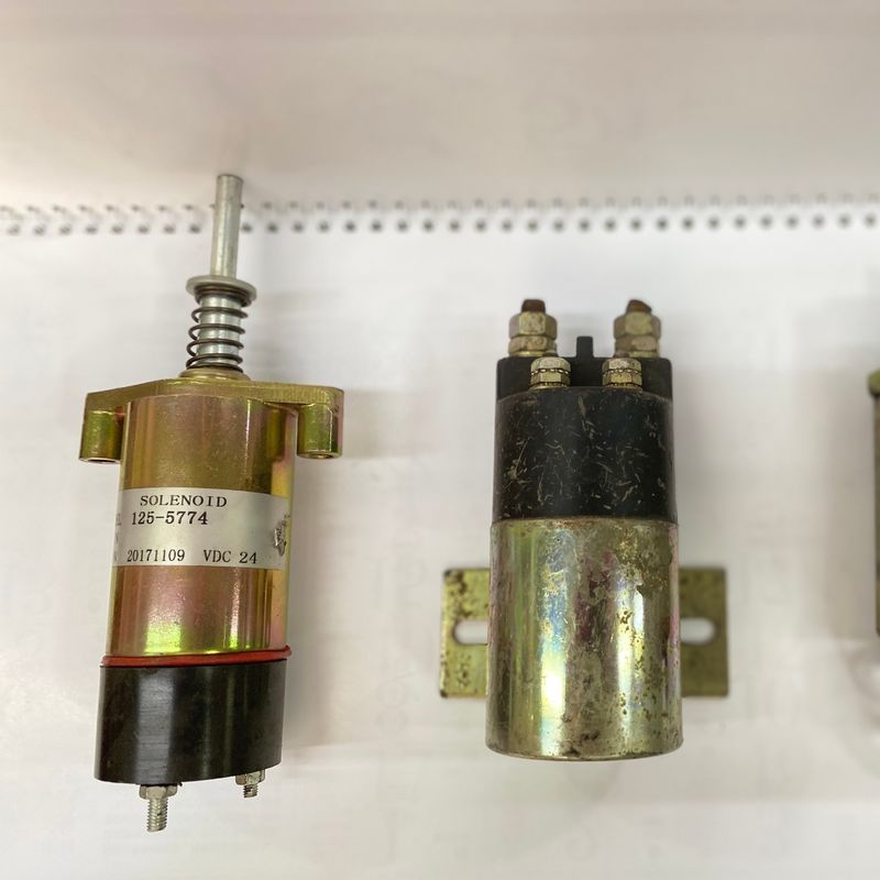 C.A.T Excavator Flame Out Switch 125-5774 Fuel Shut Off Solenoid