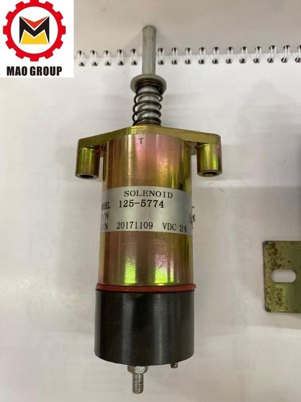 C.A.T Excavator Flame Out Switch 125-5774 Fuel Shut Off Solenoid