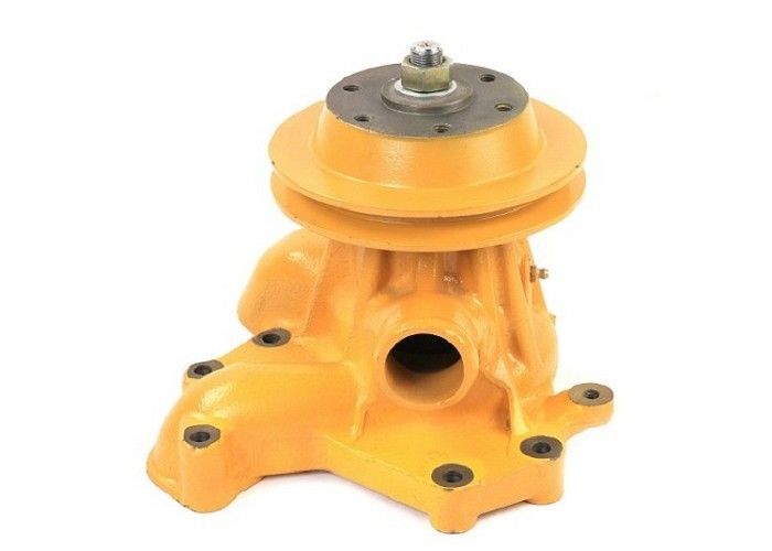 Komatsu Part S4D105-5 Water Pump 6140-60-1110 yellow color