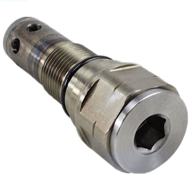 Hyundai Hydraulic Motor Relief Valve For R215-7 Excavator Travel Motor