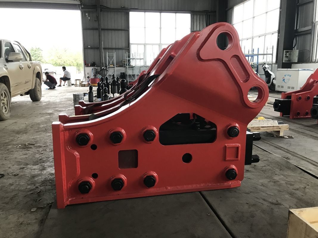 Krupp Side Type Hydraulic Rock Breaker Hammer 950kg For 10-16 Ton Sany Excavator