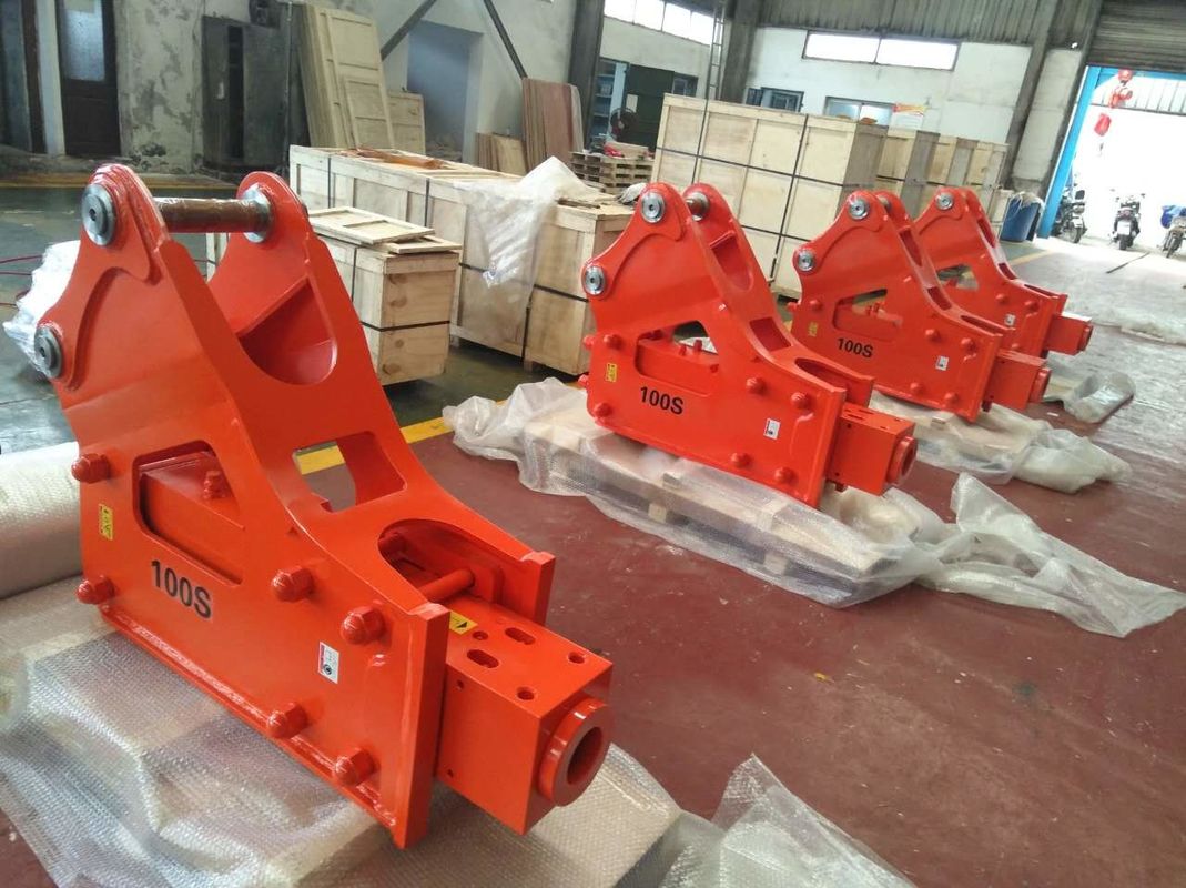 20CrMo Hydraulic Breaker Hammer With Moil Point Chisel For 20 Tons Excavator