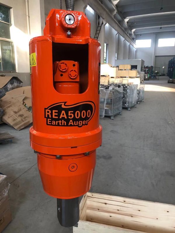 Custom Color Hydraulic Eath Auger For Excavator Breaker